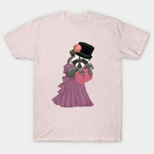 Cute Raccoon Girl T-Shirt